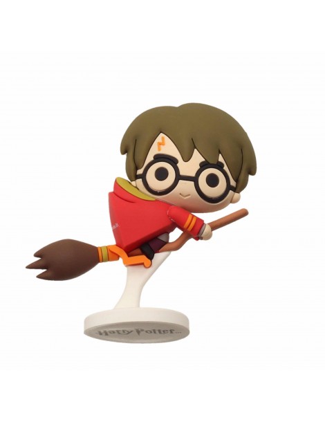 Mini Figura Goma Harry Potter Harry Potter Nimbus Capa Roja Dungeon