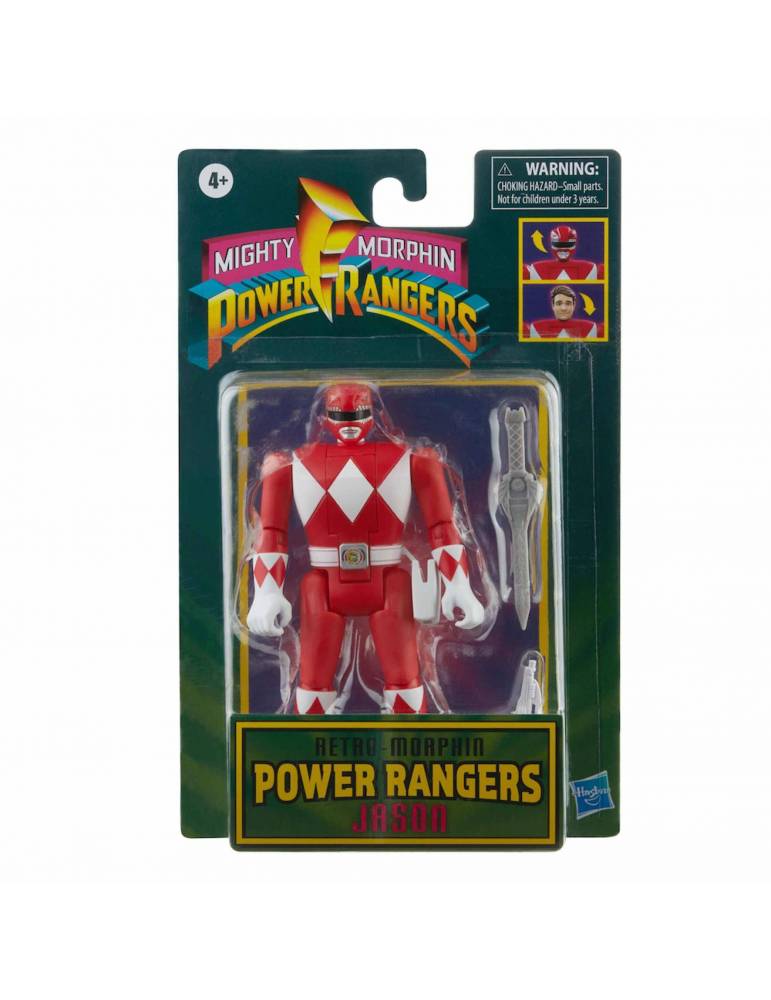 Figura Power Rangers Retro Morph: Red Range 15 cm
