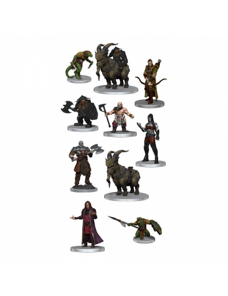 Pack de 10 Miniaturas Critical Role: Characters of Tal'Dorei