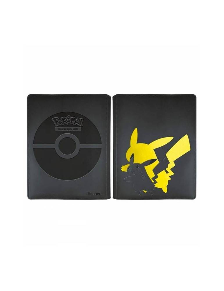 Álbum de 9 Bolsillos Ultra Pro: Elite Series Pikachu Pokémon (Para 180 Cartas)