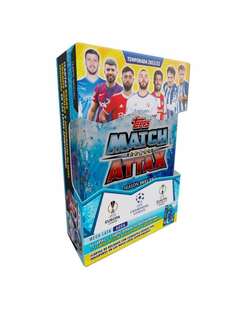 UCL Match Attax 2021-2022 Mega Lata: Aqua