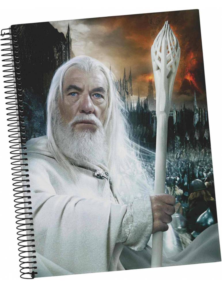 Libreta Espiral El Señor de los Anillos: Gandalf