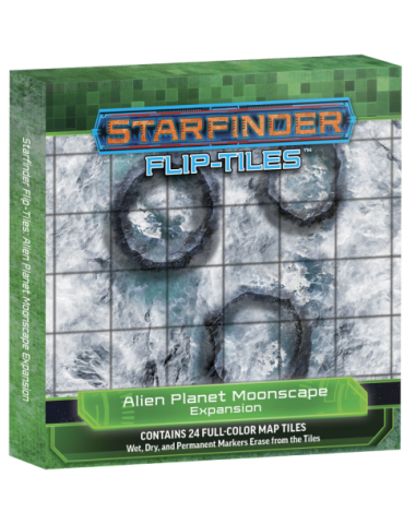 Starfinder Flip-Tiles: Alien Planet Moonscape Expansion