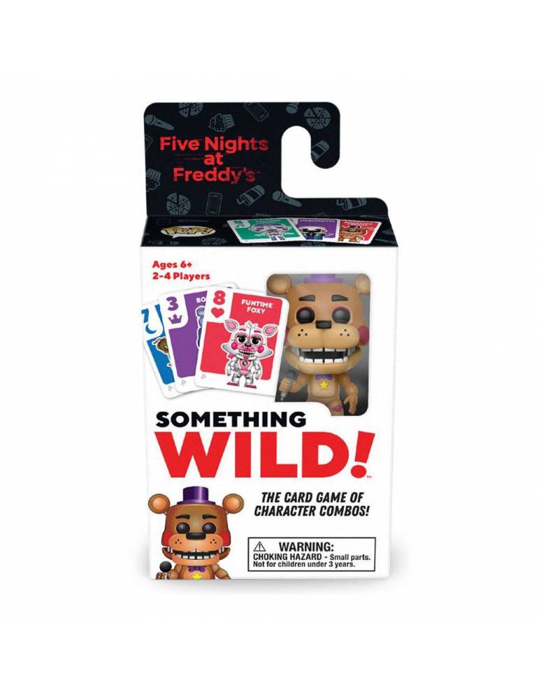 Caja de 4 Juegos de Cartas Five Nights At Freddy's: Something Wild! Rockstar Freddy
