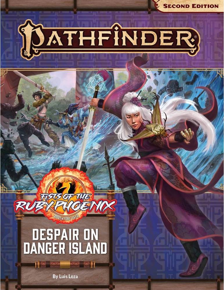 Pathfinder Adventure Path 166: Despair on Danger Island (Fists of the Ruby Phoenix 1 of 3) (Inglés)