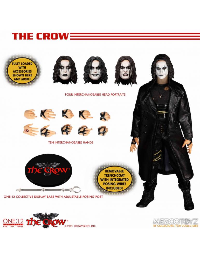 Figura The Crow The One:12 Collective The Crow 17 cm