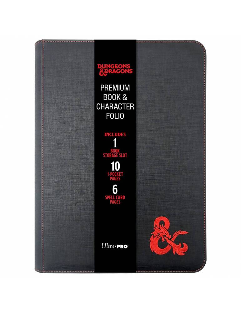 Binder  - Ultra Pro - Premium Zippered Character Folio Dungeons And Dragons