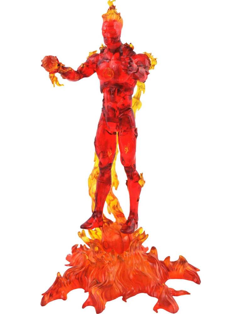Human Torch (antorcha Humana) Figura 18 Cm Action Figure Marvel Select