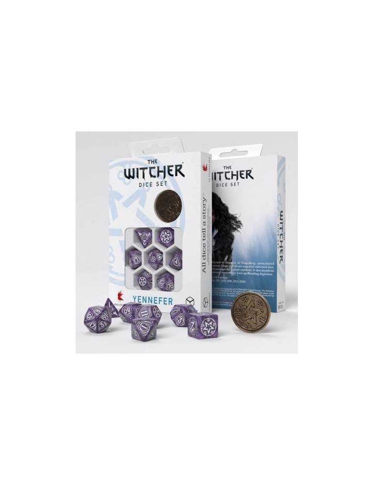 The Witcher Dice Set Yennefer Lilac And Gooseberries