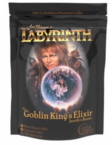 Café en grano Geek Grind Labyrinth Goblin Kings Elexir Jareths Roast