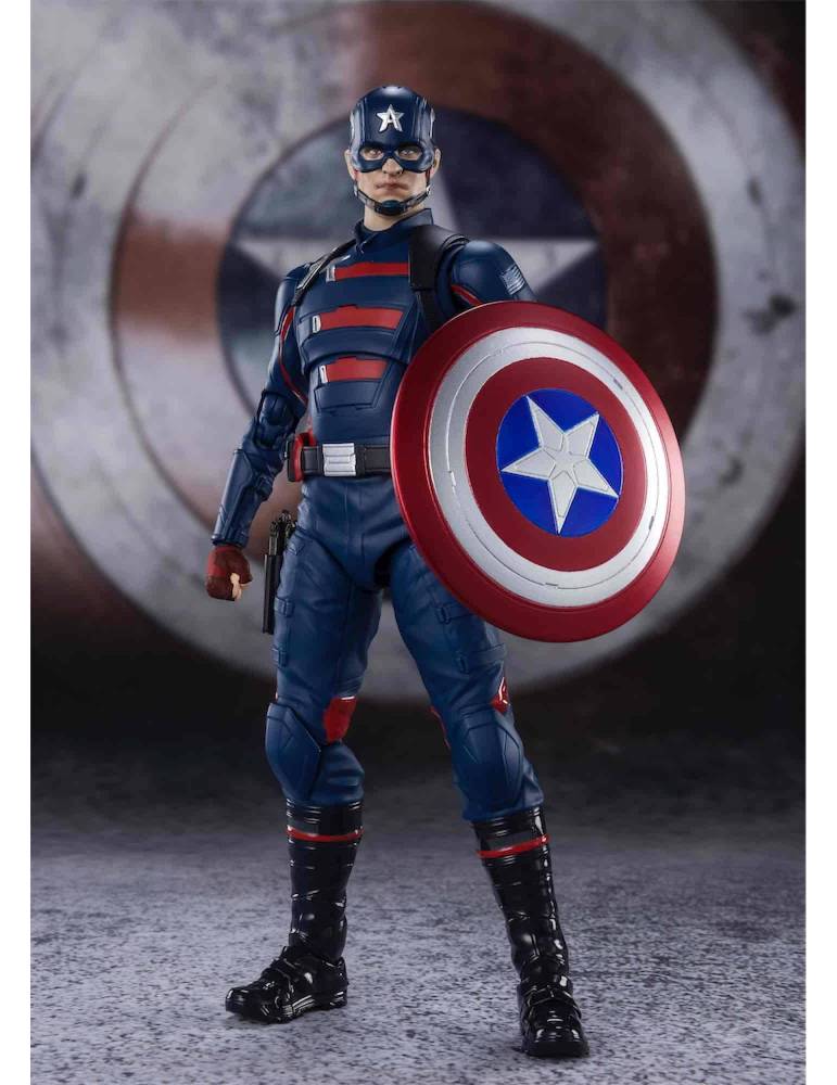 Captain America John Walker Fig 15cm Marvel The Falcon And The Winter Soldier S.h.figuarts