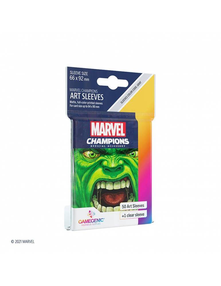 Marvel Champions Sleeves Hulk