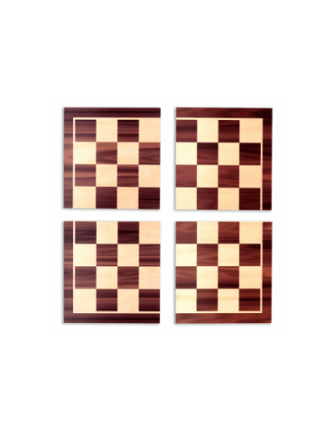 Tablero de ajedrez divisible e imantado. Pro Series 40 x 40 Marrón
