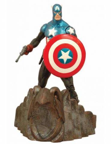 Figura Marvel Select Capitan America Nuevo 18 cm