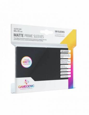 Pack Matte Prime Sleeves Black (100)