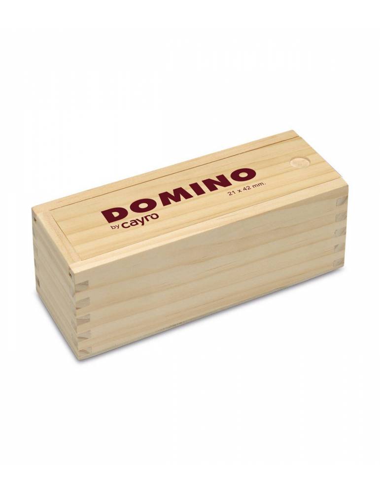 Domino Metacrilato Caja de Madera