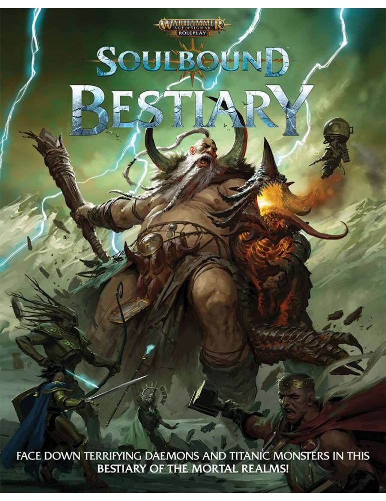 Warhammer Age of Sigmar RPG: Soulbound Bestiary (Hardcover)