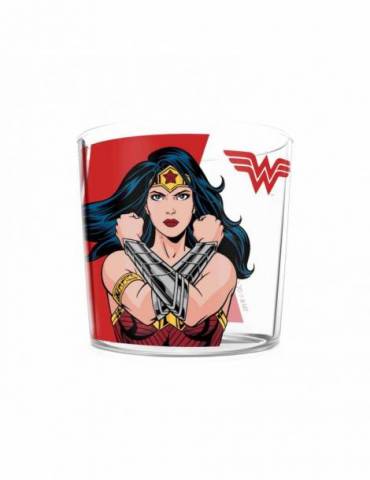 Vaso Cristal Wonder Woman Universo Dc