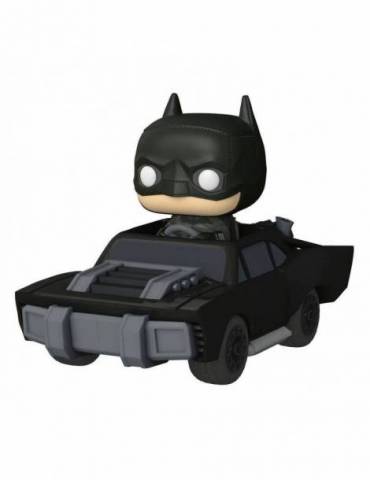 Figura POP Batman Rides Super Deluxe: Batman in Batmobile 15 cm
