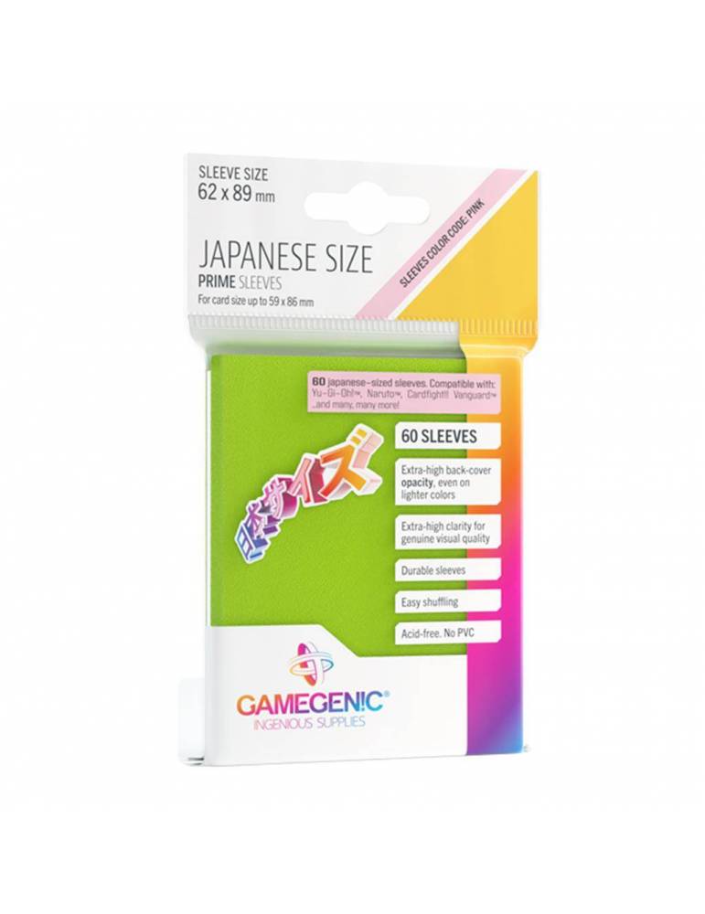 Prime Japanese Sized Sleeves Lime