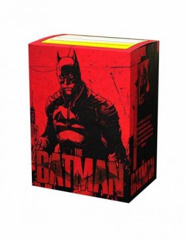 Fundas Dragin Shield Standard Art Matte Batman: Color Negro - Paquete de 100