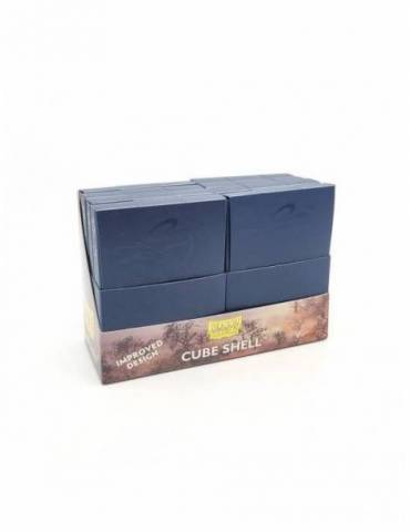 Caja De Mazo Dragon Shield Cube Shells - Midnight Blue