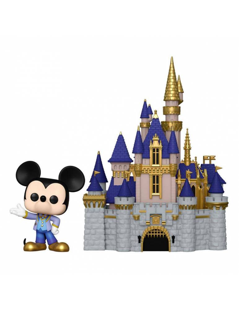 Figura POP! Walt Disney World 50th Anniversary Town Vinyl Castle & Mickey 9 cm