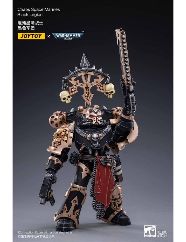 Figura 1/18 Warhammer 40k Jt2245 Chaos Space Marine D-04 12 cm