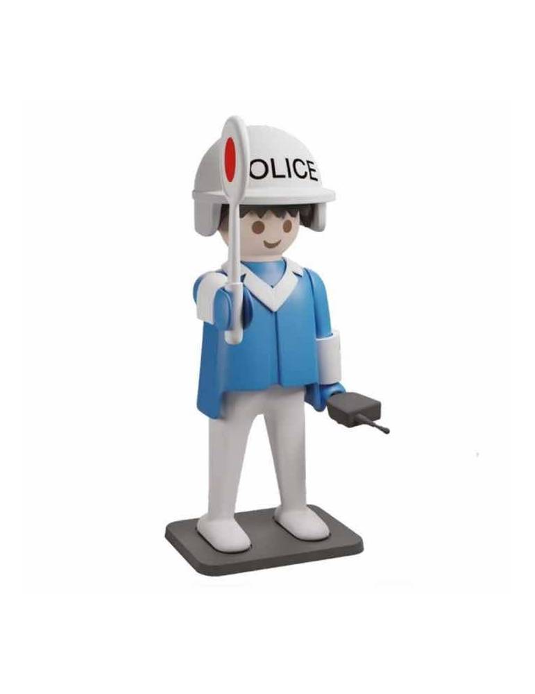 Figura Playmobil Collectoys El Policia Estatua Resina 25 cm