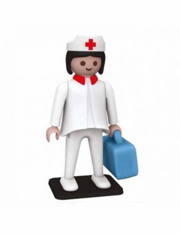 Figura Playmobil Collectoys La Enfermera Estatua Resina 25 cm