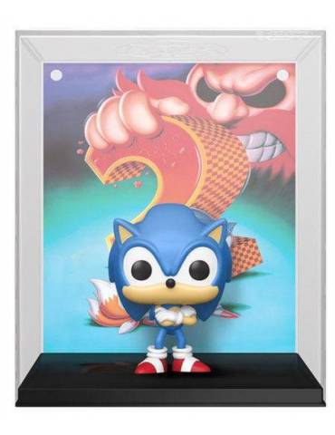 Figura Sonic the Hedgehog 2 POP! Game Cover Vinyl Sonic heo Exclusive 9 cm