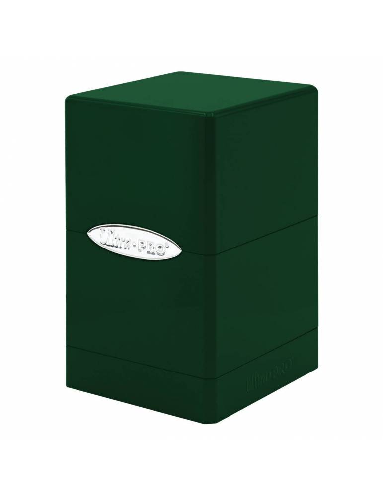 Deck Box Satin Tower Emerald Green