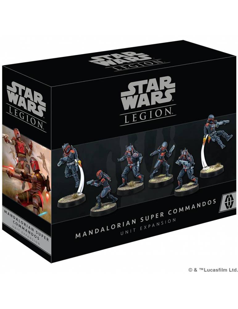 Star Wars Legion: Mandalorian Super Commandos (Inglés)