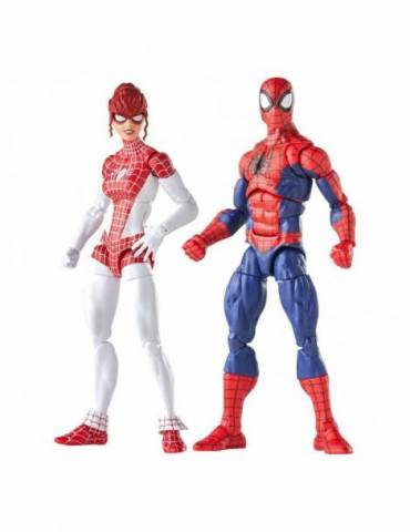 The Amazing Spider-Man: Renew Your Vows Marvel Legends Pack de 2 Figuras 2022 Spider-Man & Marvel's Spinneret 15 cm