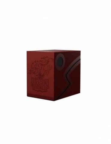 Caja de mazo Deck Box DS Double Shell Rojo/Negro Dragon Shield
