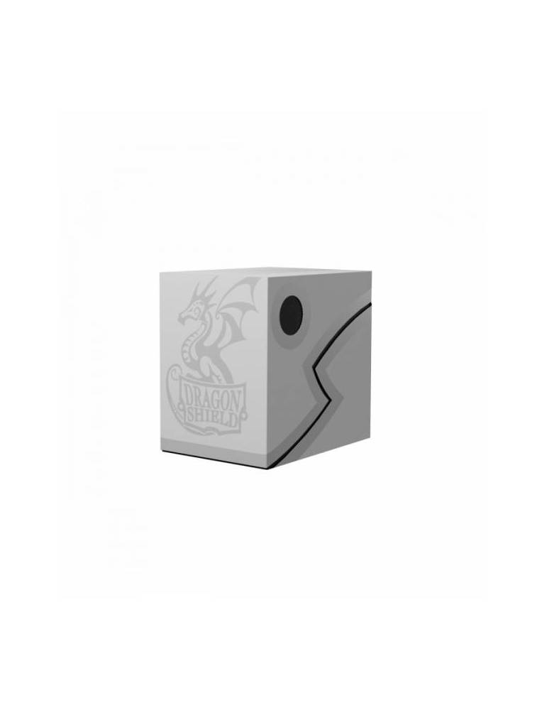 Caja de mazo Deck Box DS Double Shell Blanco/Negro Dragon Shield