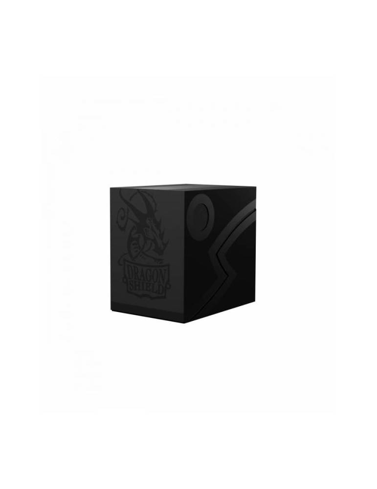 Caja de mazo Deck Box DS Double Shell Negro Dragon Shield