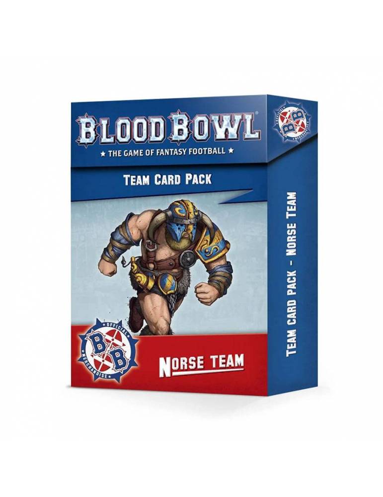 Blood Bowl Norse Team Card Pack (Inglés)
