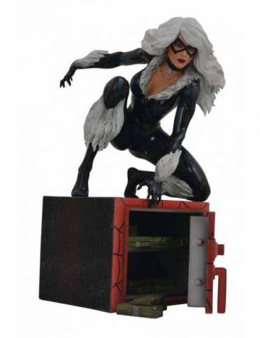 Figura Diorama Pvc Marvel Comic Gallery Black Cat 23 cm