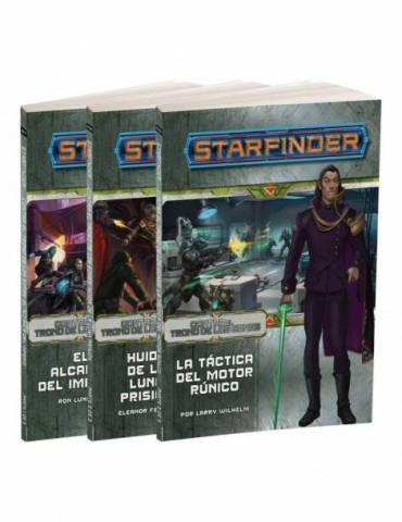 Starfinder: Pack de 3 Libros - Contra el Trono de los Eones