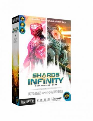 Shards of Infinity + Expansión relics of the future En Español Juego de mesa TCG Factory