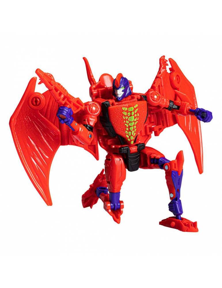Figura Transformers Generations Legacy Buzzworthy Bumblebee Deluxe Class 2022 Evil Predacon Terrorsaur 14 cm