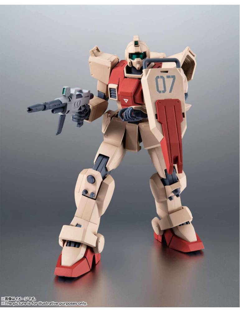 Figura Mobile Suit Gundam Robot Spirits Rgm-79 Gundam Ground Type Ver A.n.i.m.e. 12