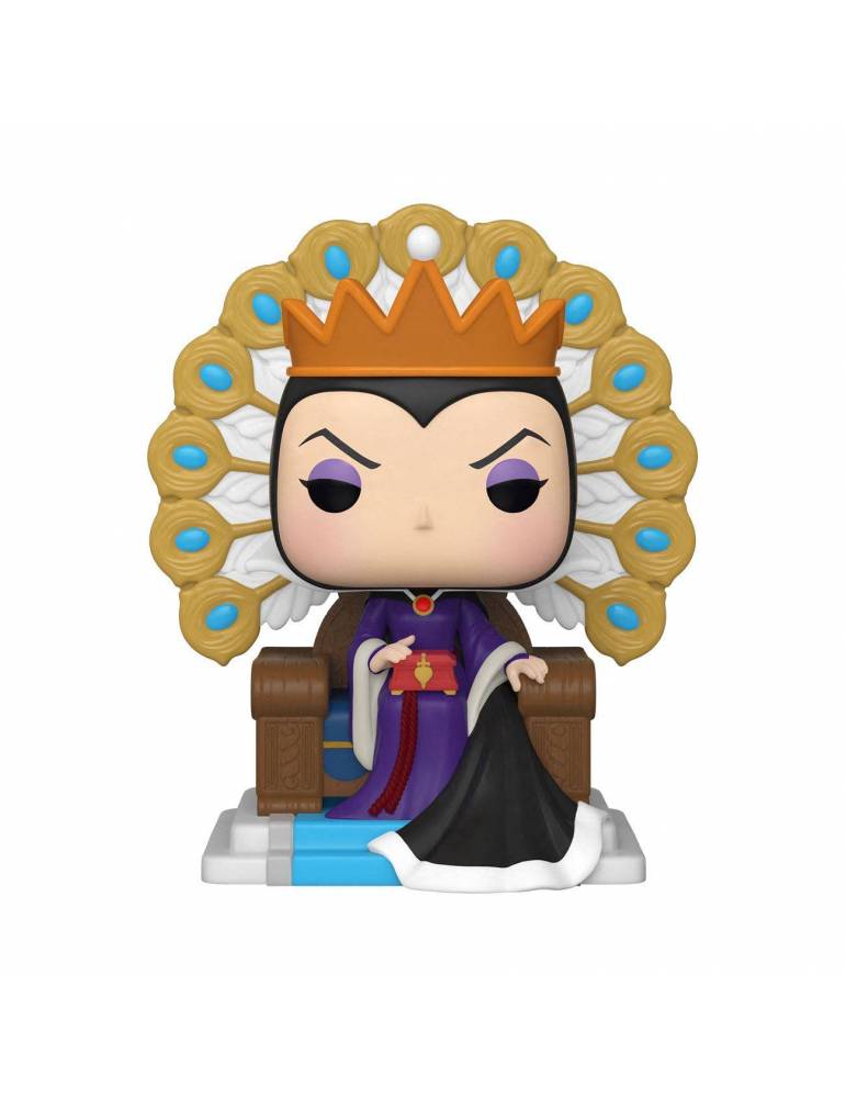 Figura POP! Disney Deluxe Villains Vinyl Evil Queen on Throne 9 cm