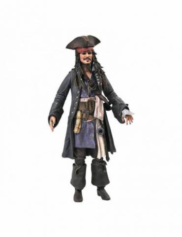 Figura Piratas del Caribe Deluxe Jack Sparrow 18 cm