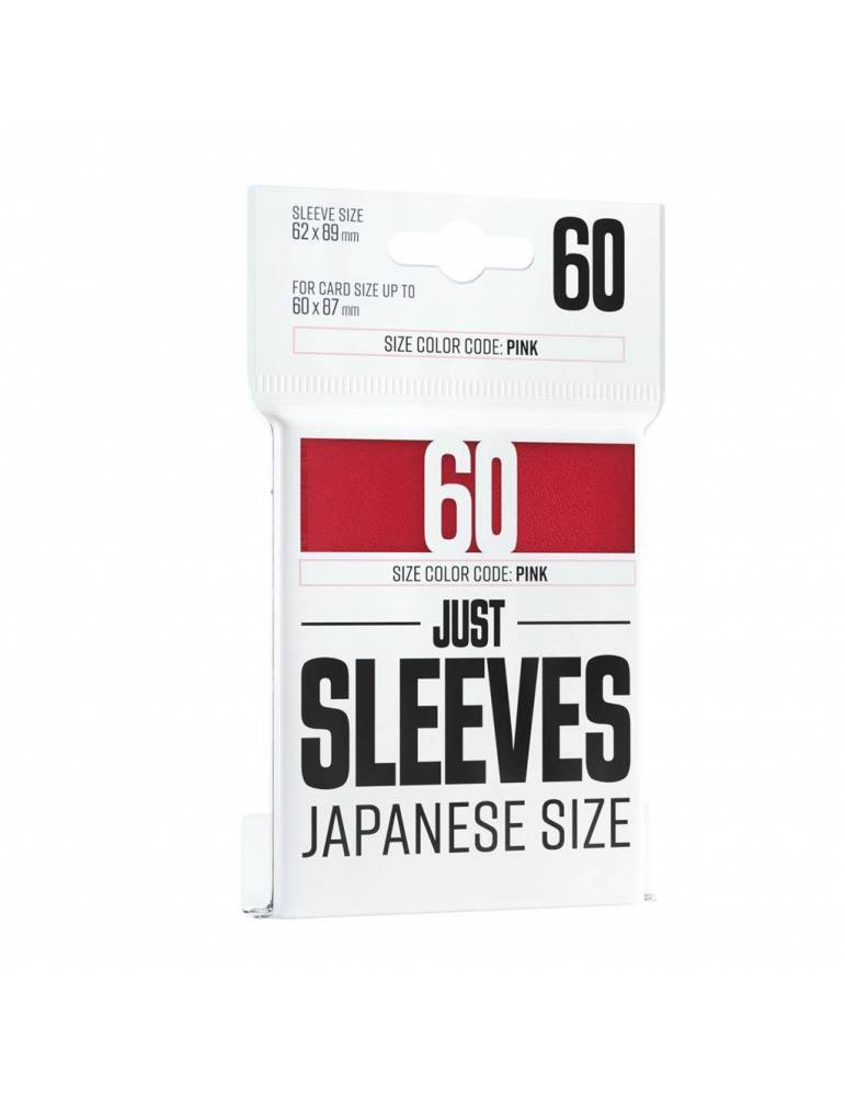 Just Sleeves Japanese Size Red (60)