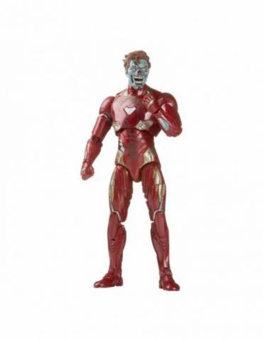 Figura What If...? Marvel Legends Khonshu BAF: Zombie Iron Man 15 cm