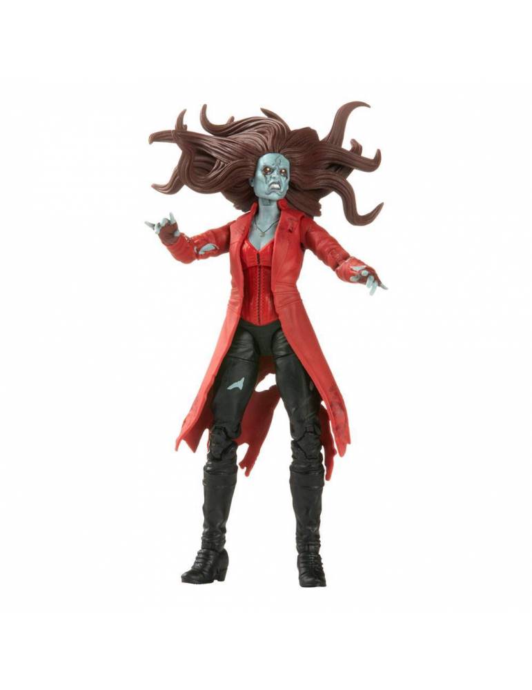 Figura What If...? Marvel Legends Khonshu BAF: Zombie Scarlet Witch 15 cm