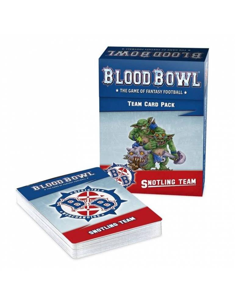 Blood Bowl Snotling Team Card Pack (Inglés)