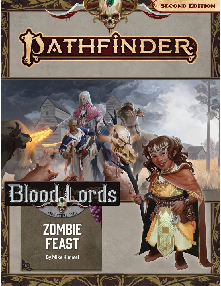 Pathfinder Adventure Path 181: Zombie Feast (Blood Lords 1 of 6) (Inglés)